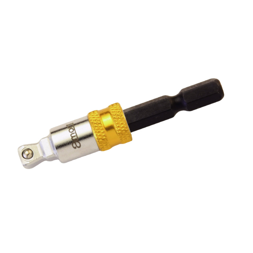 アモリ(Amori) 2way クイックリリース ビットソケットアダプター 6.35sq. ソケット変換六角軸 AALA-2
