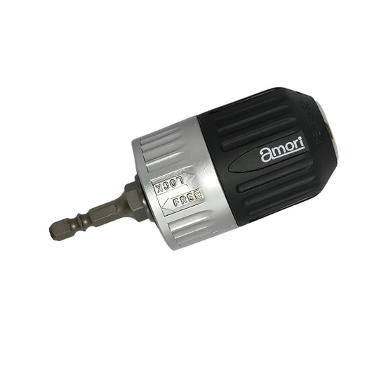 アモリ(Amori) 噛み込み防止キーレスドリルチャック 六角軸ドリルビット ADC-213