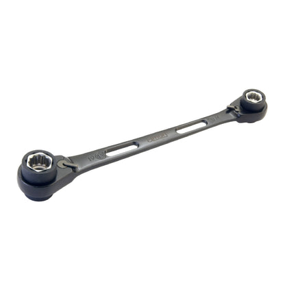 アモリ(Amori) 8 in1 軽量ラチェットレンチ 8サイズ対応 90T 8mm 10mm 12mm 13mm 14mm 15mm 17mm 19mm ADRW-8