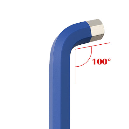 アモリ(Amori) 極短100° エクストラロング六角棒レンチセット9pcs AHW-9S