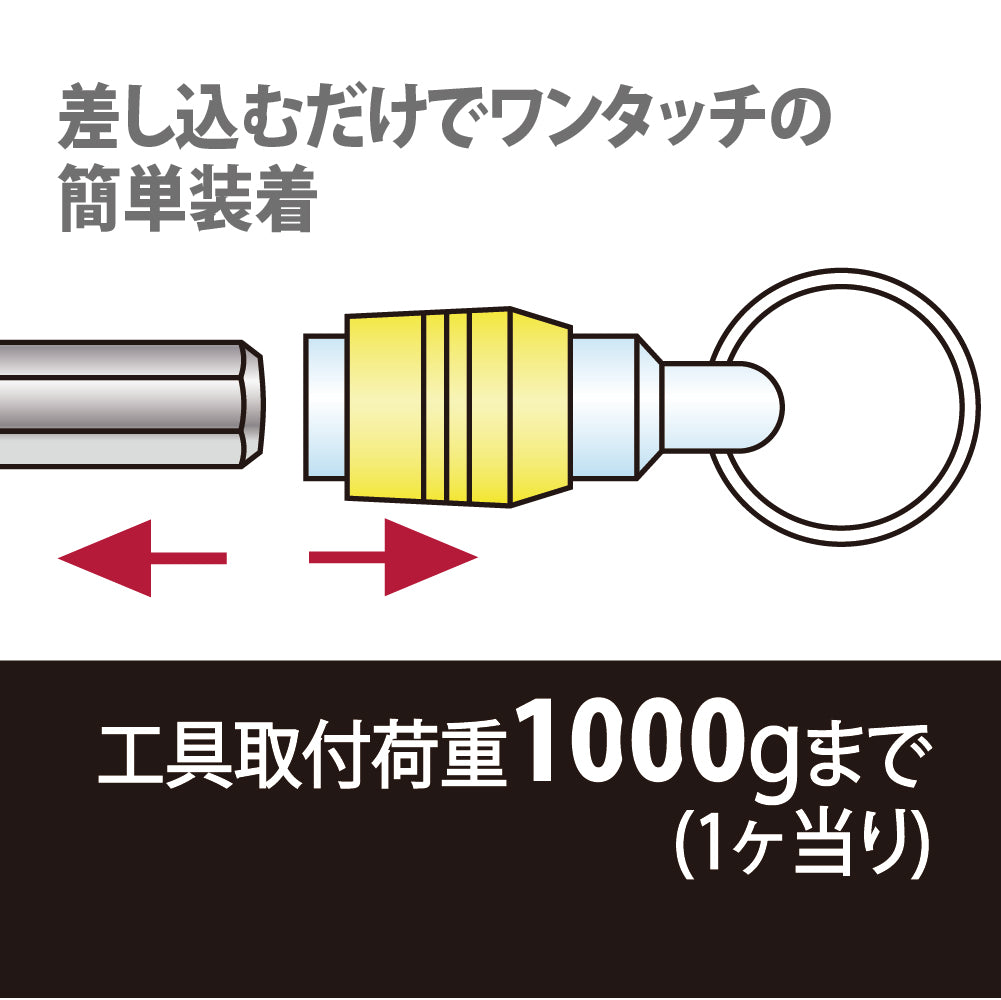 アモリ(Amori) 超軽量クイックビットホルダー3pcsセット AKBH-3