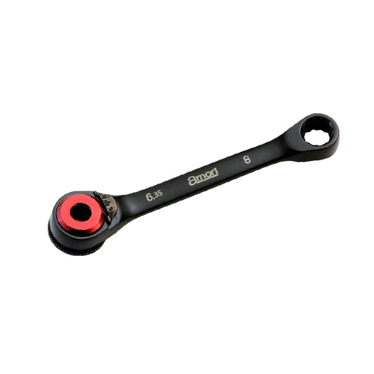 アモリ(Amori) ミニ ビットラチェットドライバー マグネット付 AMRD-2