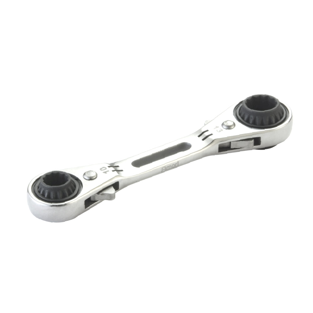 アモリ(Amori) 4 in 1 ユニバーサル軽量ラチェットレンチ ショートソケット AURW-4S